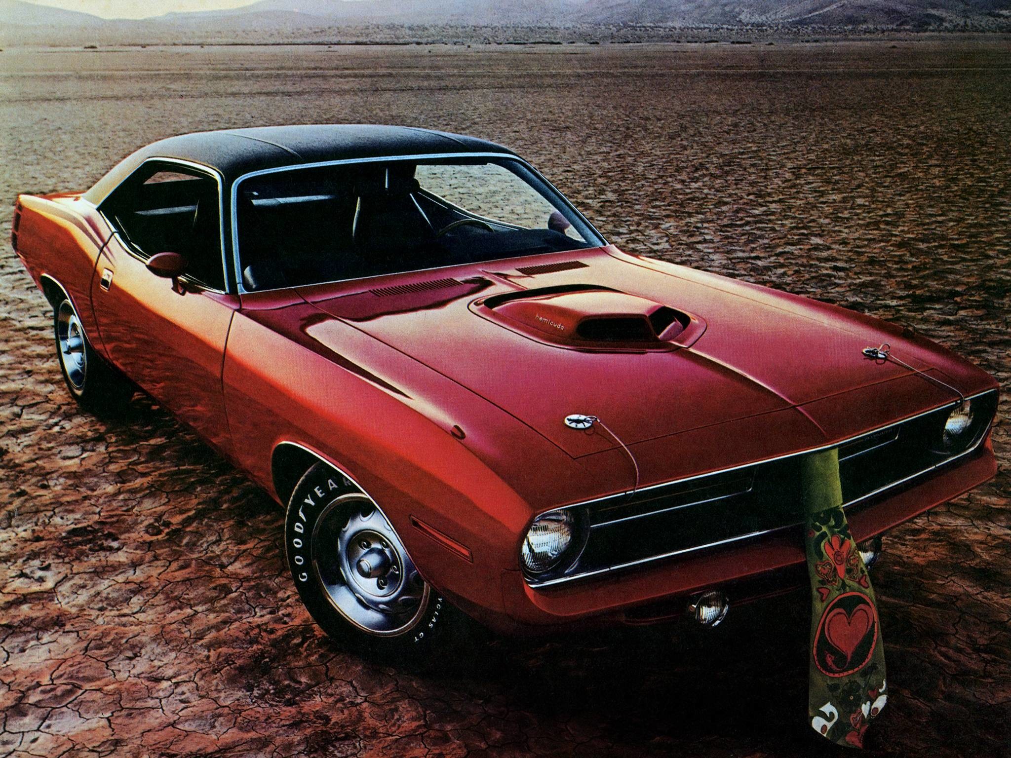 1970 Plymouth Barracuda Ad - HD Wallpaper 