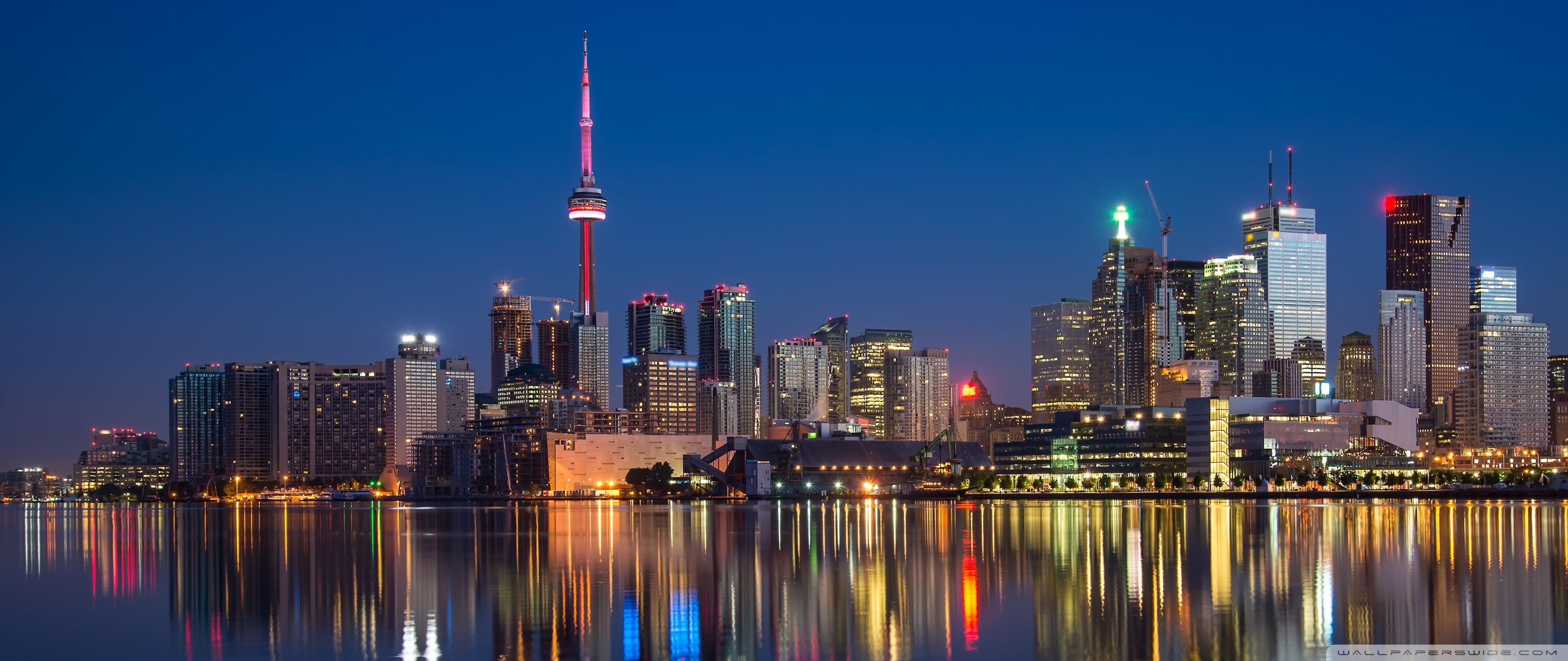 Toronto Skyline - HD Wallpaper 