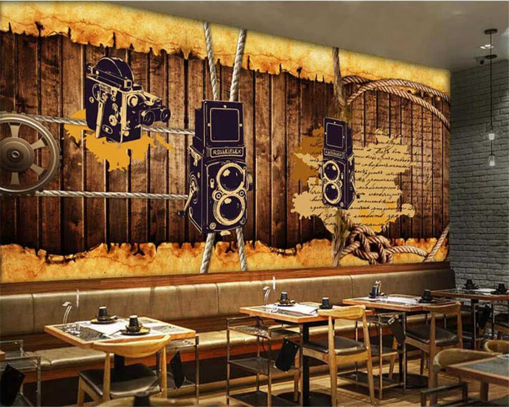 Beibehang Custom Wallpapers 3d Photo Murals Europe - Korean Restaurant Wall Art - HD Wallpaper 