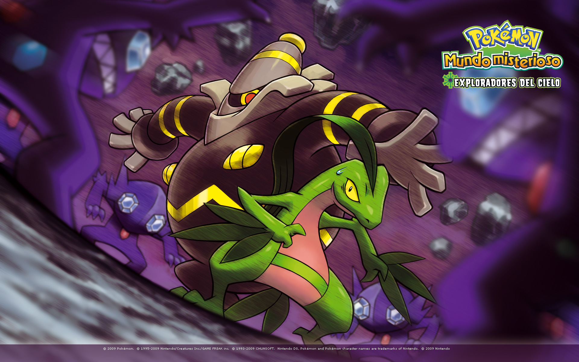 Pokemon Mystery Dungeon Wallpaper - Pokemon Mystery Dungeon Explorers Of Sky - HD Wallpaper 