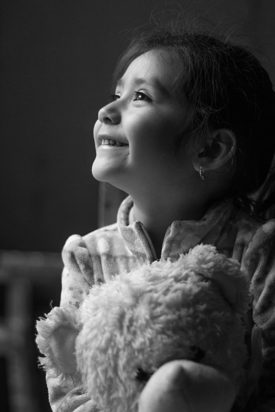Niña, People, Kids, Girl, Inocencia, Blanco Y Negro, - Girl - HD Wallpaper 