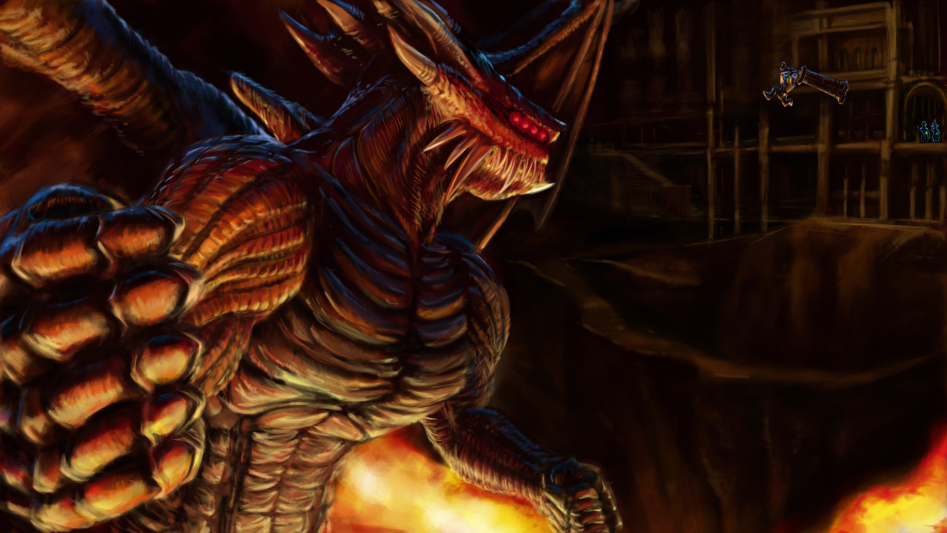 Dragon King Demon Souls - 1920x1080 Wallpaper Dragon King Demon Souls - 1920x1080 Wallpaper