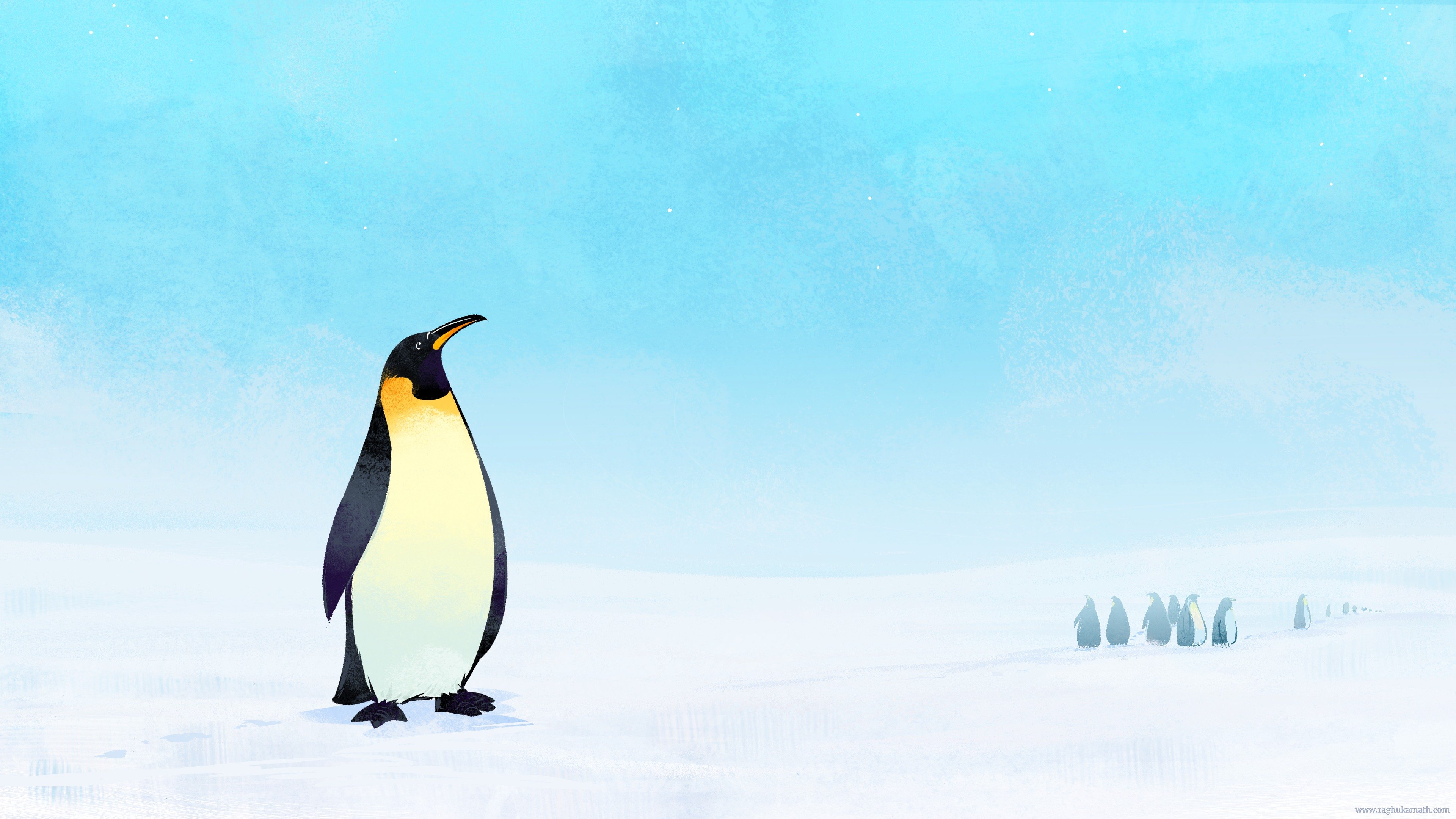 Tux Wallpaper - Emperor Penguin - HD Wallpaper 