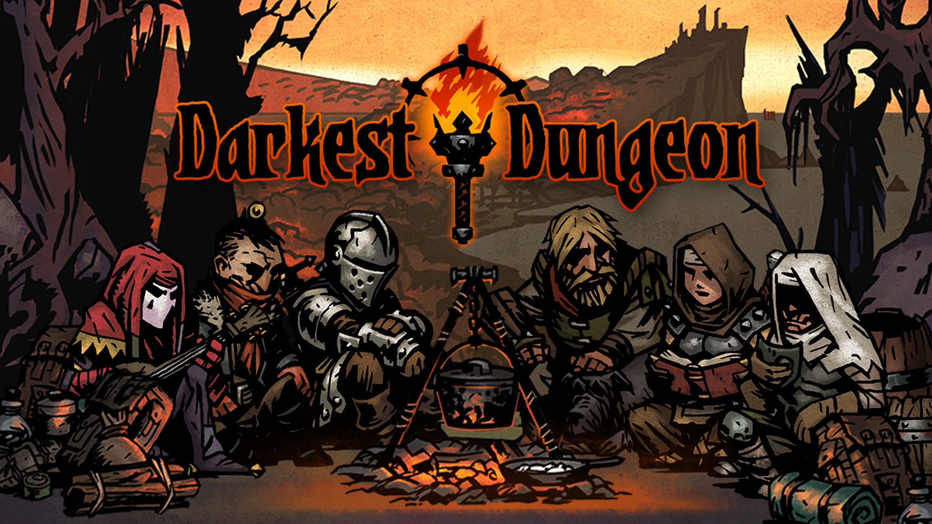 Darkest Dungeon - HD Wallpaper 