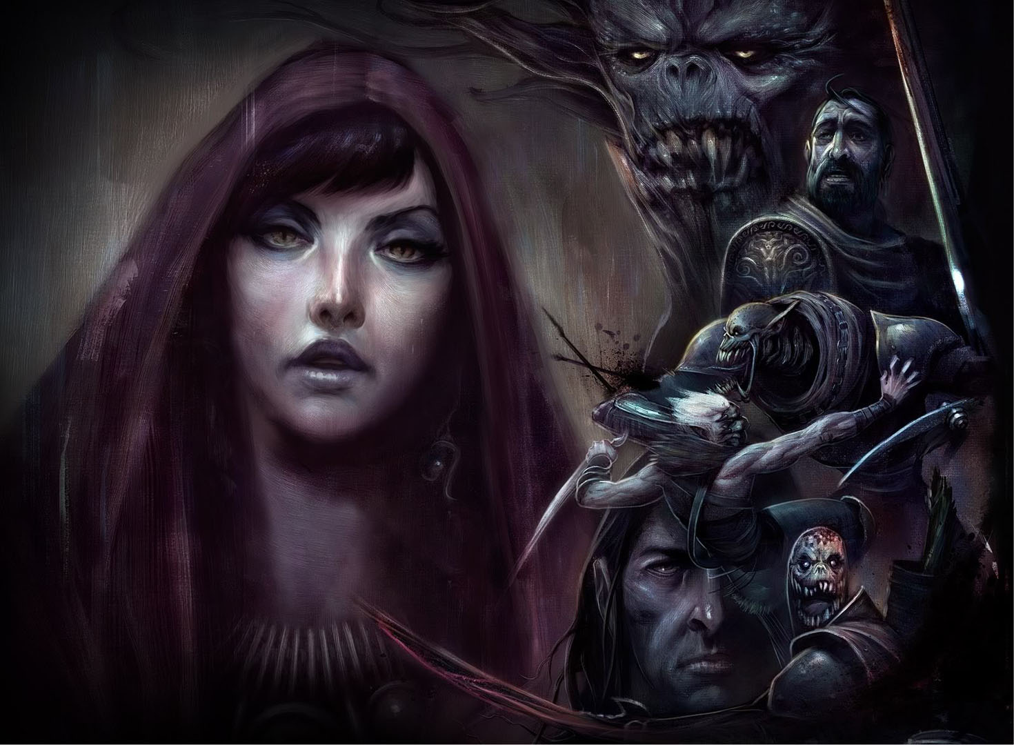 Morrigan The Dark Mage - Dragon Age 2 - HD Wallpaper 