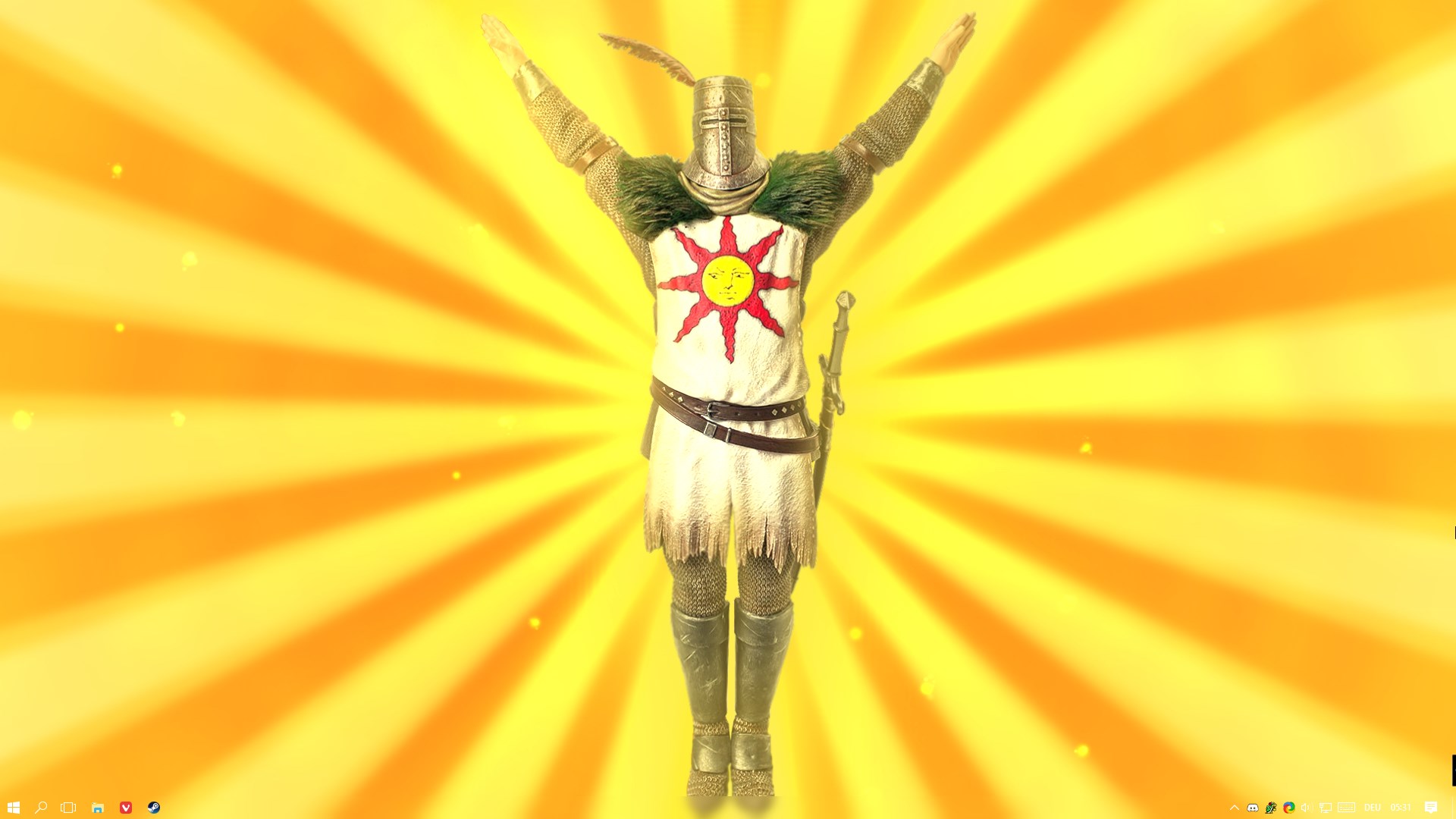 Dark Souls Solaire Gif - HD Wallpaper 