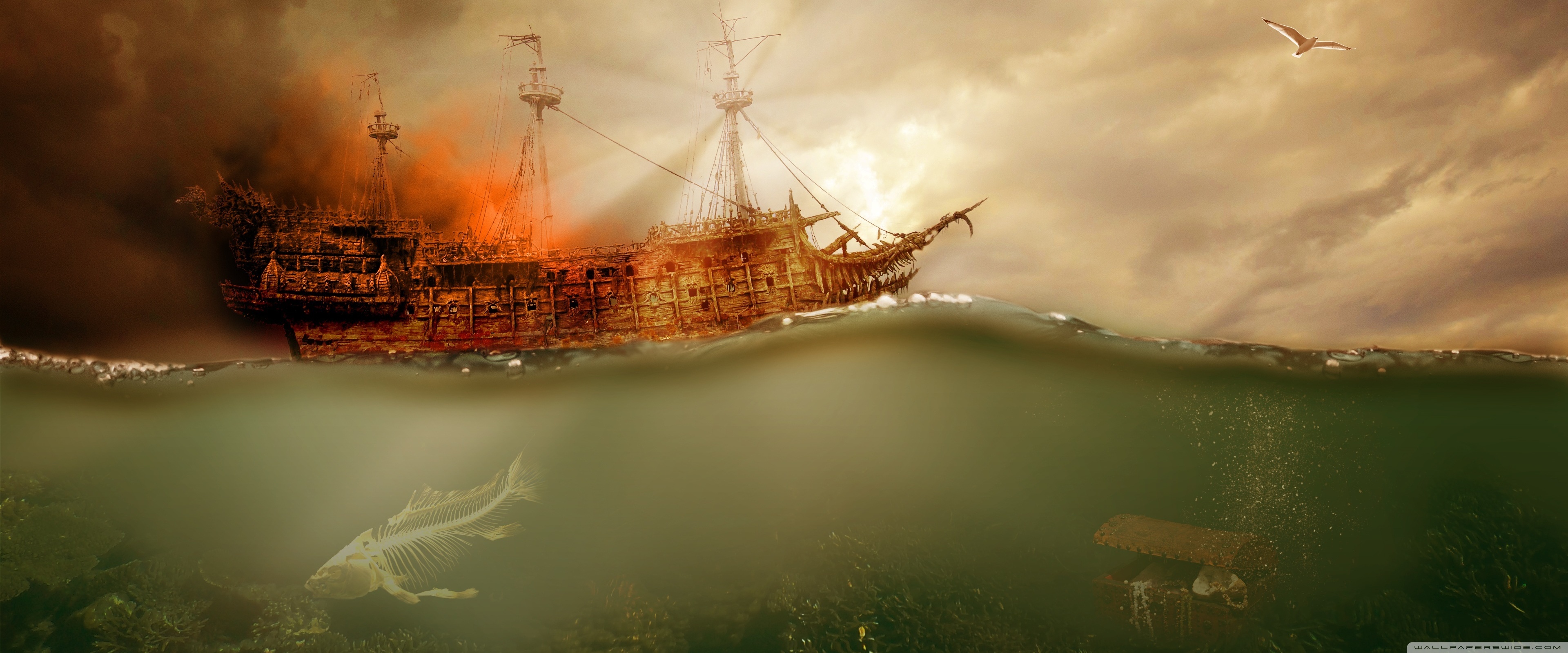 Pirate Ship Sailing  ¤ 4k Hd Desktop Wallpaper For - Irish Pirate Ship - 3840x1600 Wallpaper Pirate Ship Sailing  ¤ 4k Hd Desktop Wallpaper For - Irish Pirate Ship - 3840x1600 Wallpaper