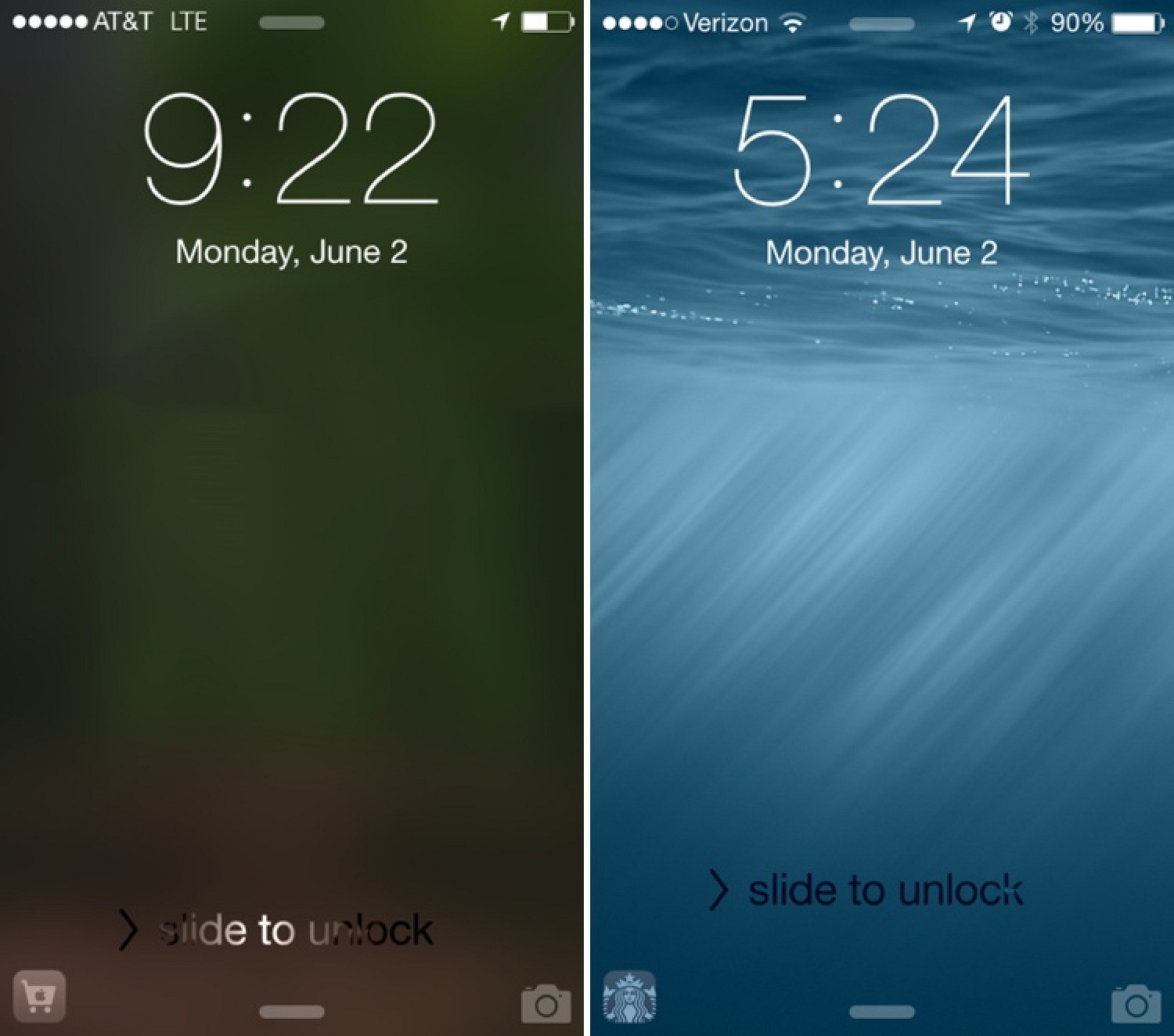 Ios 8 Lockscreen - HD Wallpaper 