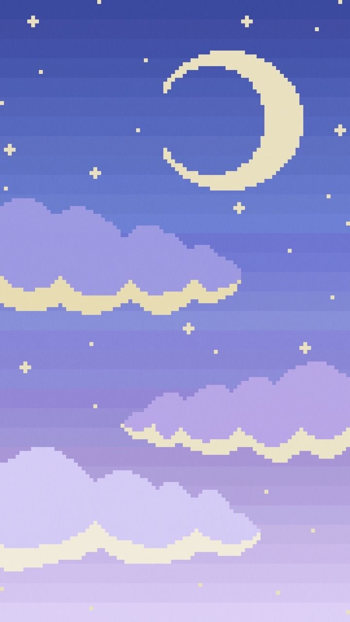 Kawaii Pixel Background - Aesthetic Wallpaper Pixel - HD Wallpaper 