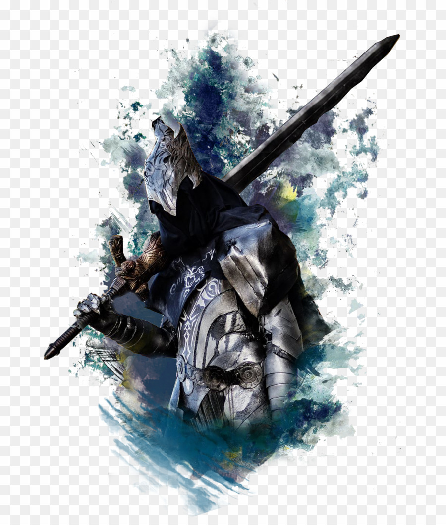 Sif & Artorias Transparent Png Dark Souls - Artorias Ink - HD Wallpaper 