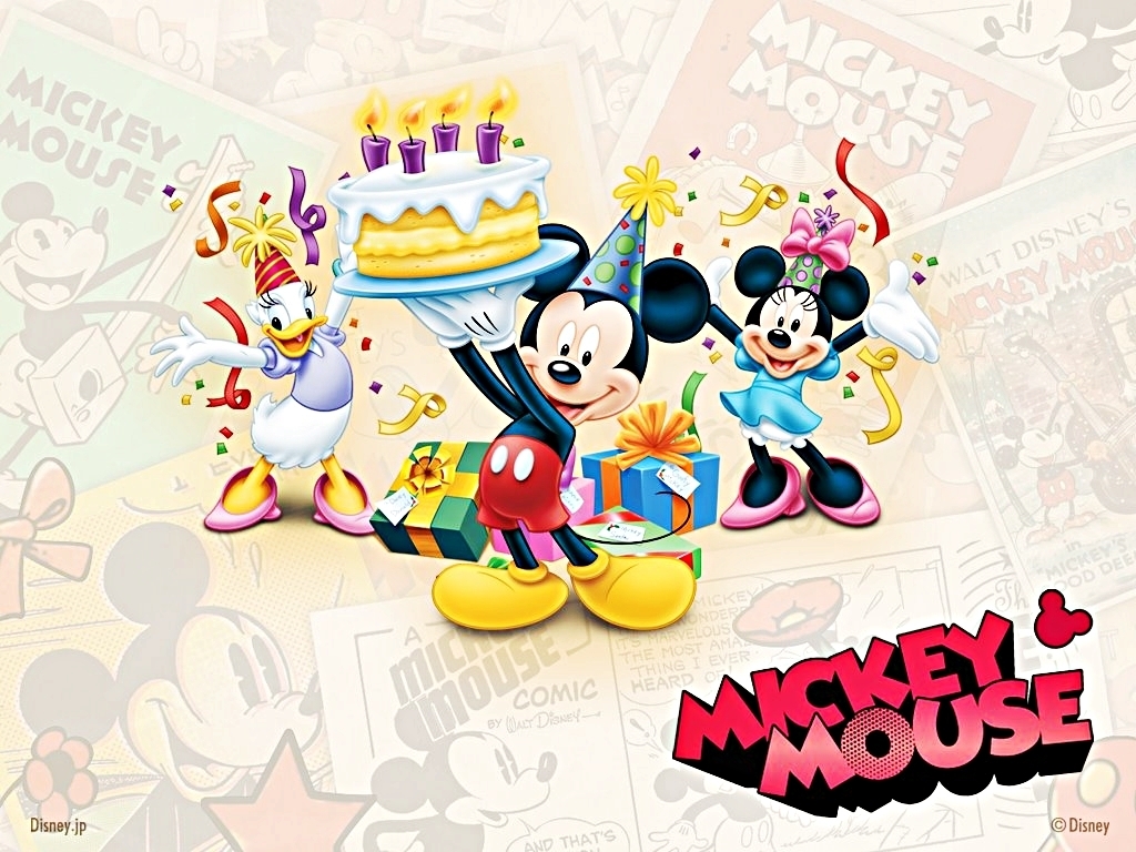 Walt Disney Wallpapers - Happy Birthday Disney - HD Wallpaper 