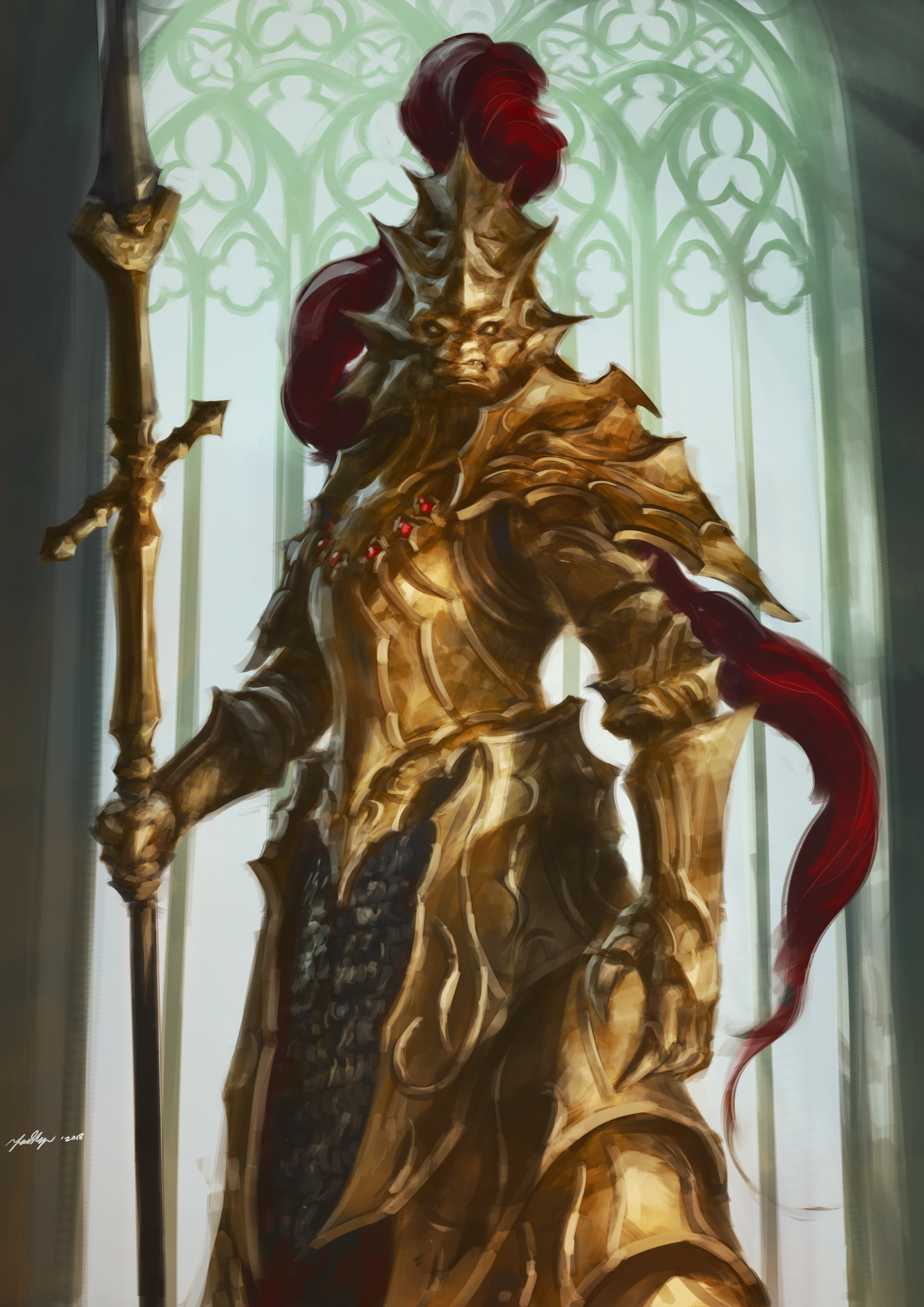 Dragonslayer Ornstein - HD Wallpaper 