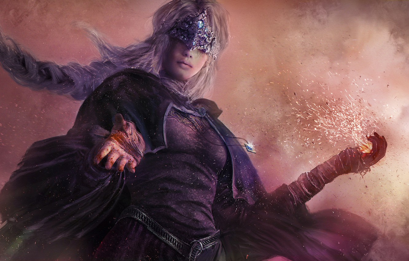 Photo Wallpaper By Eddy-shinjuku, Dark Souls 3, Fire - Dark Souls 3 Fire Keeper Wallpaper Hd - HD Wallpaper 