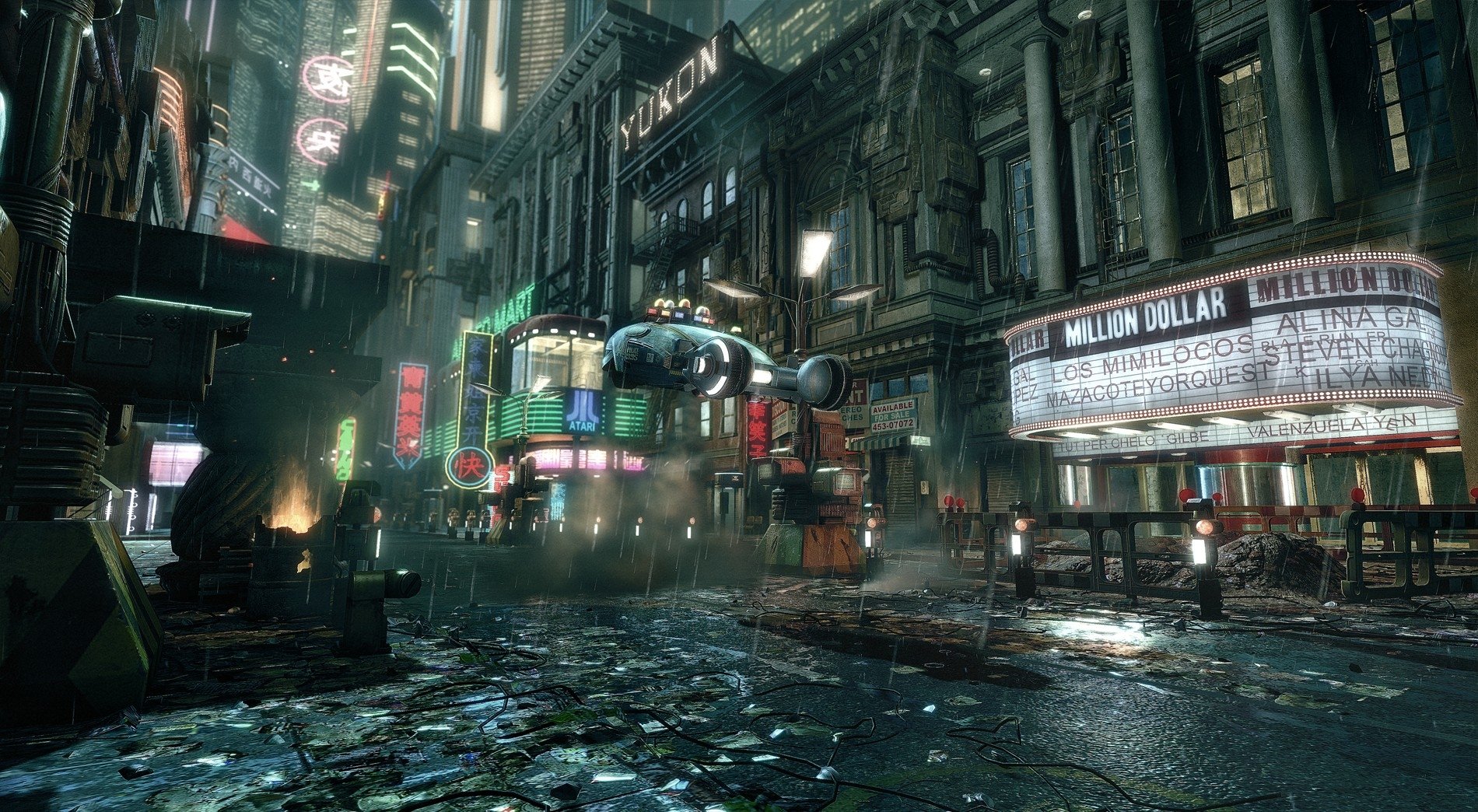 2 Blade Runner Hd Wallpapers Background Images - Blade Runner City Street - HD Wallpaper 