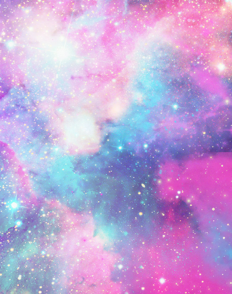 Galaxy Pastel Color Background - HD Wallpaper 