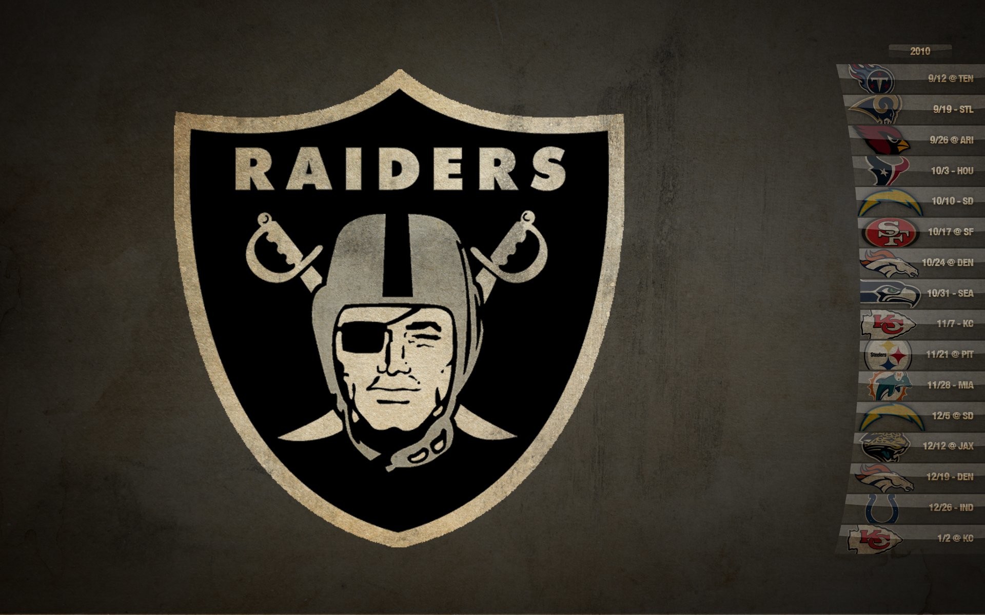 Oakland Raiders Wallpaper 2/3 - Oakland Raiders Logo Background - HD Wallpaper 