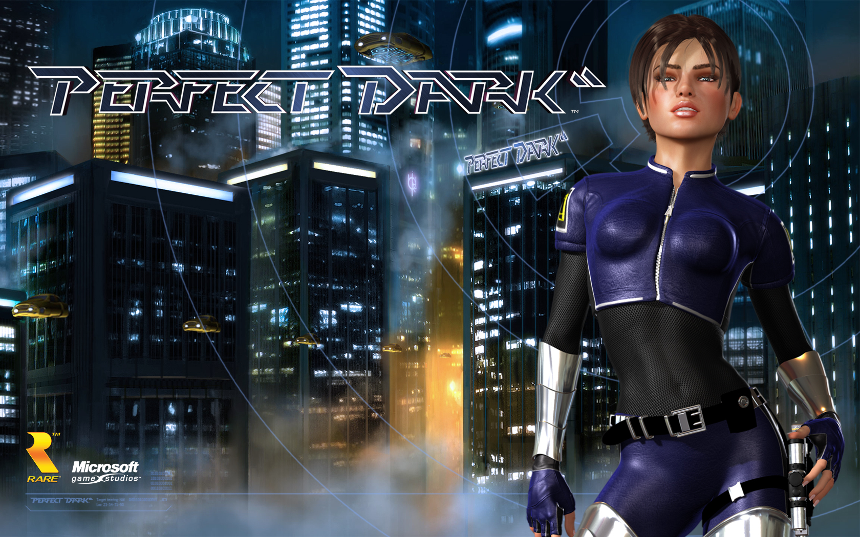 Joanna Dark Perfect Dark - HD Wallpaper 