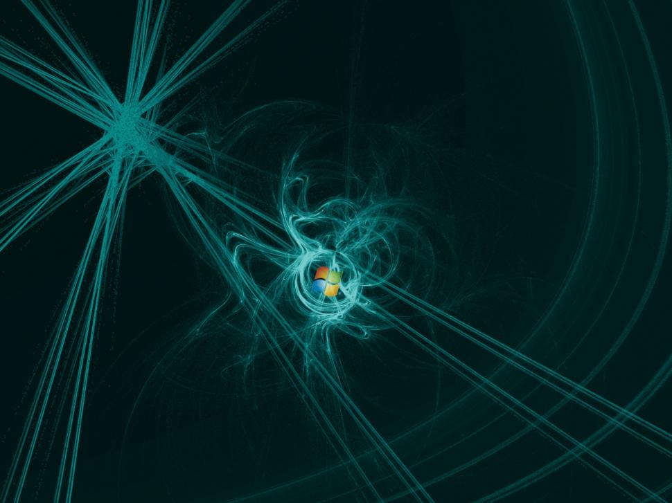 Windows 7 Dark Abstract Wallpaper,dark Wallpaper,abstract - Star - HD Wallpaper 