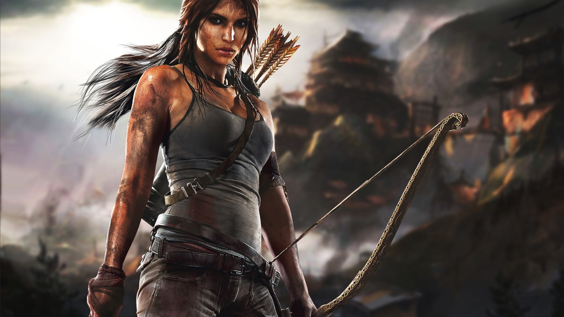 Game Lara Croft Tomb Raider - HD Wallpaper 