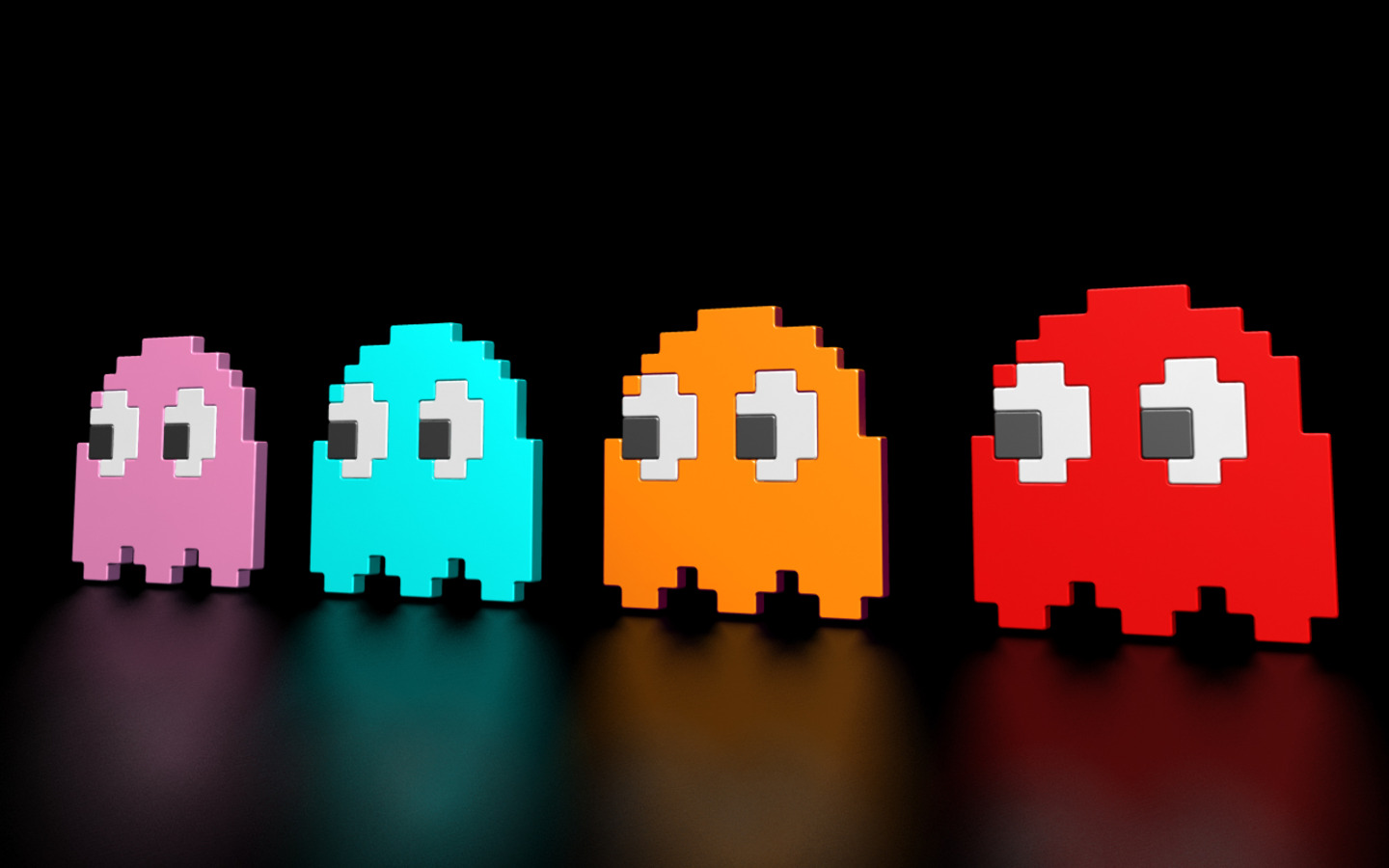 Pac-man Widescreen Wallpapers - High Resolution 80's Backgrounds - HD Wallpaper 