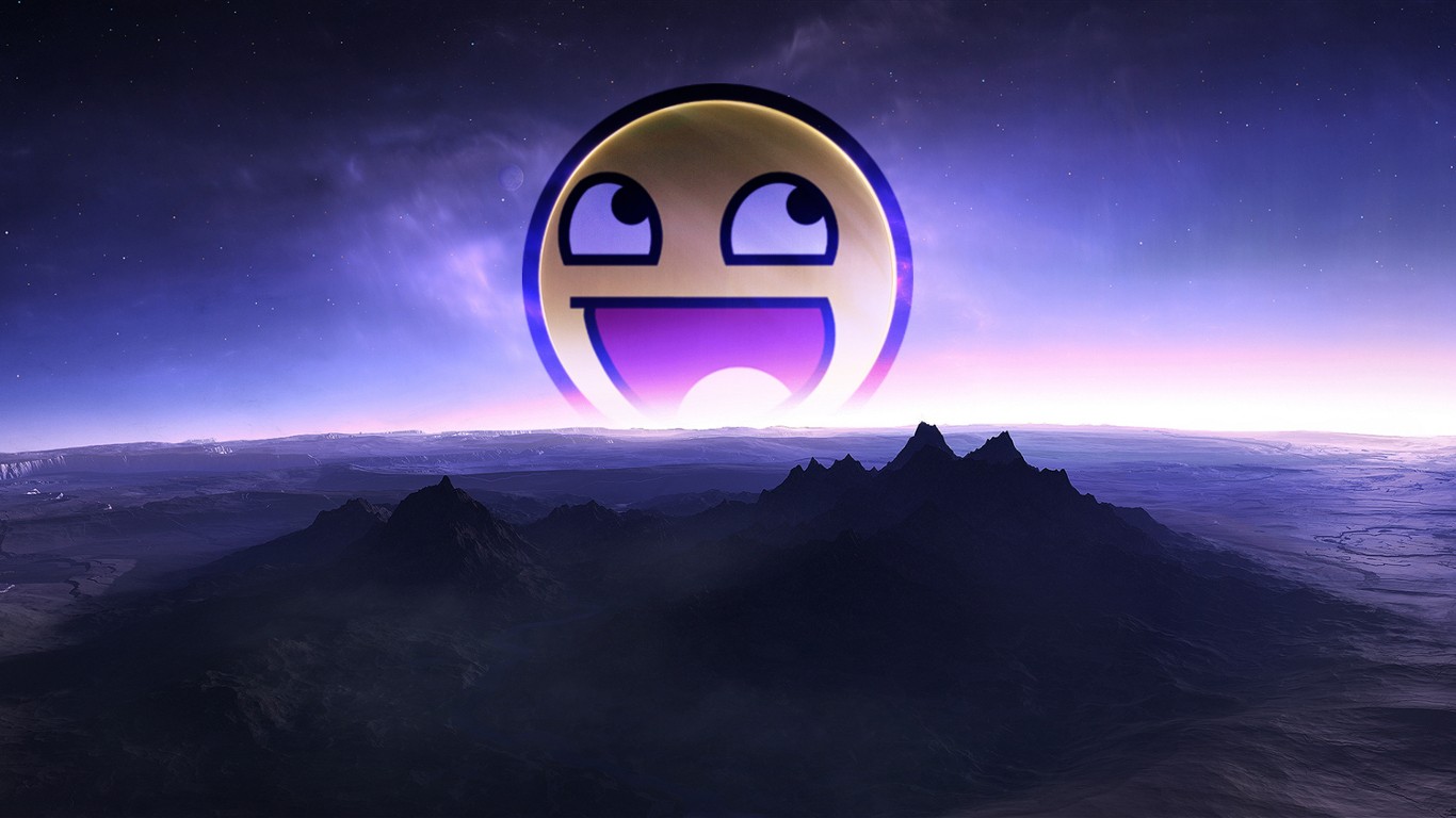 Wallpapers Hd Para Pc - Awesome Face Background - HD Wallpaper 