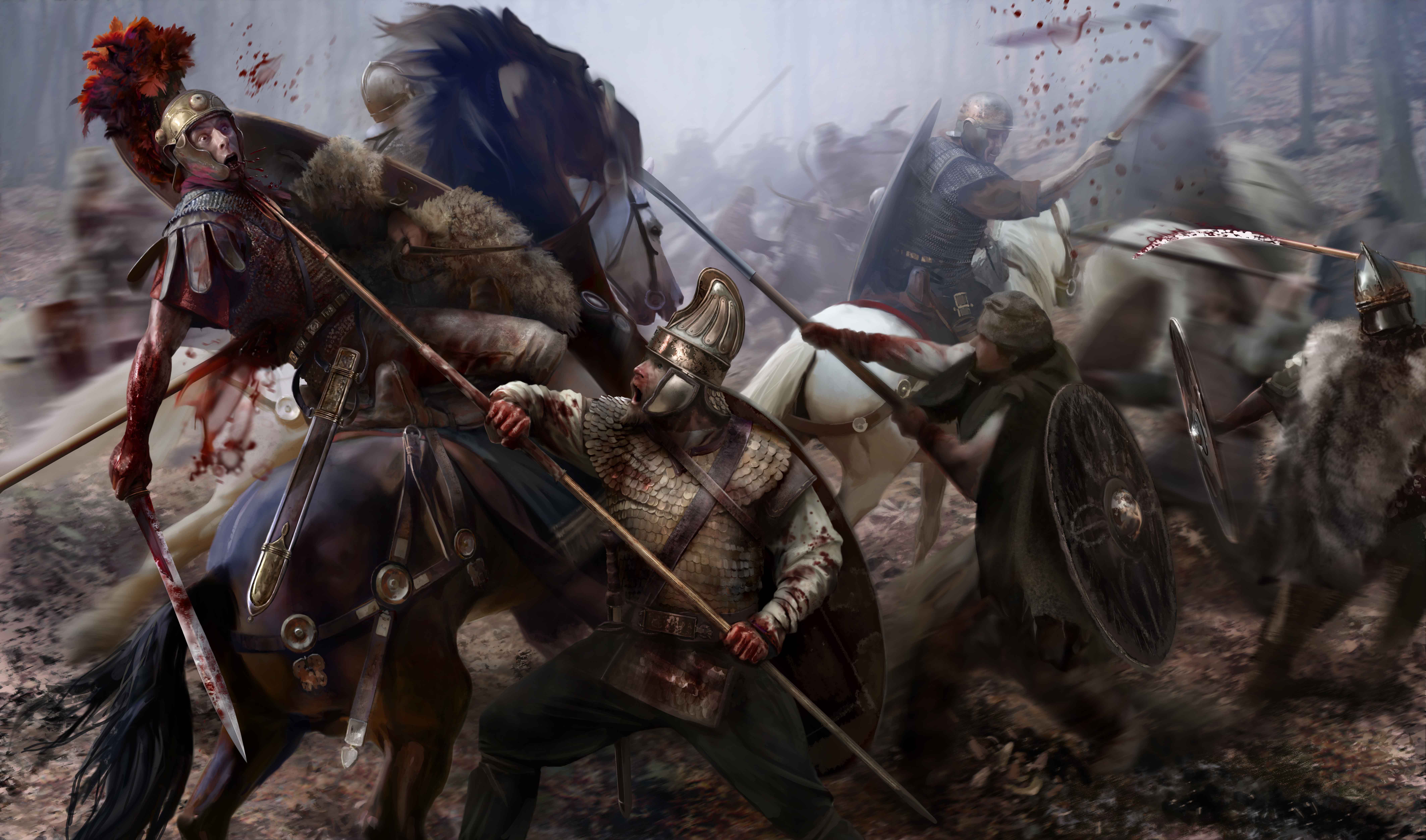 Total War Attila Art - HD Wallpaper 