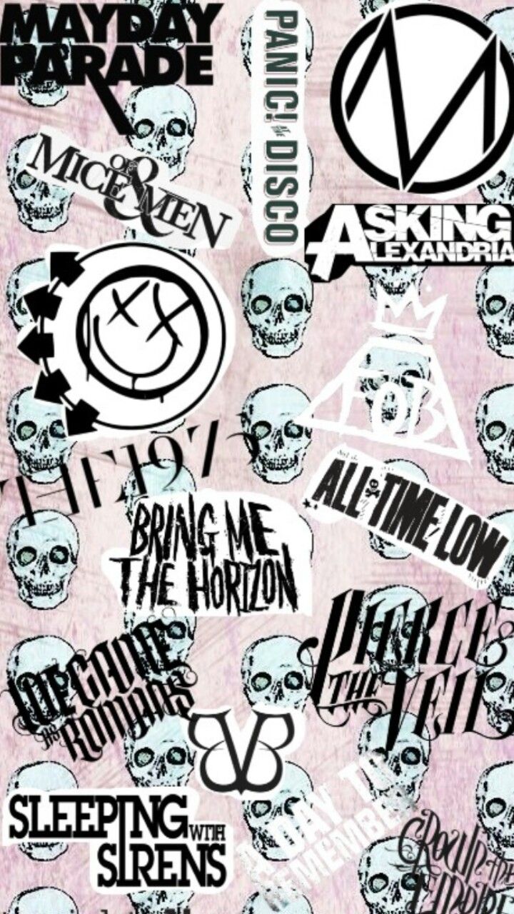 Emo Band Wallpapers Iphone - HD Wallpaper 