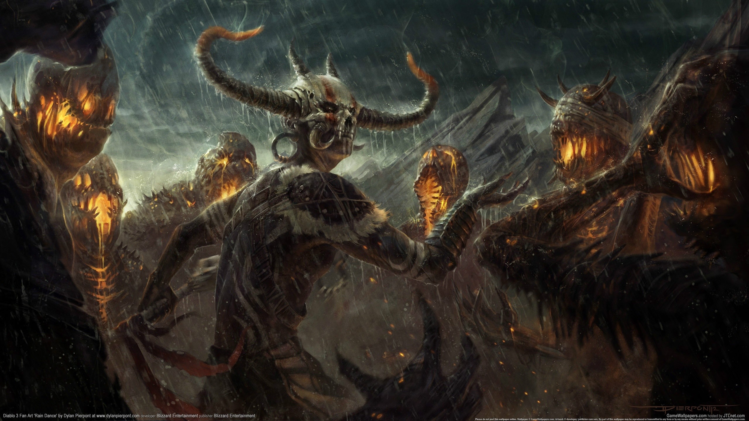 Diablo Background - HD Wallpaper 