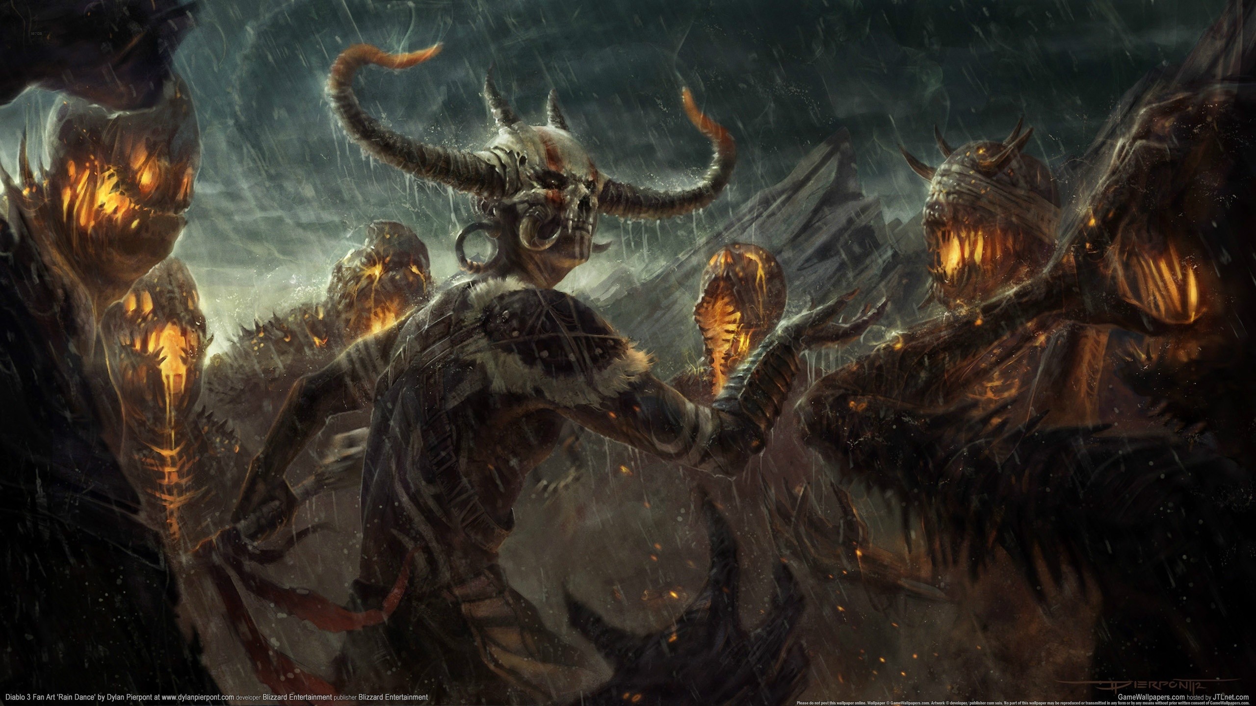 Diablo Background 2560x1440 Wallpaper Teahub Io