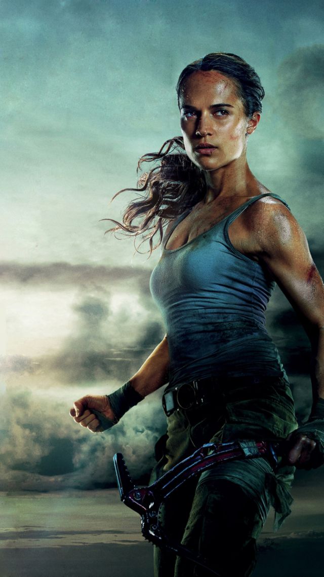 Lara Croft, Tomb Raider, Alicia Vikander, 4k - Alicia Vikander Tomb Raider 4k - HD Wallpaper 