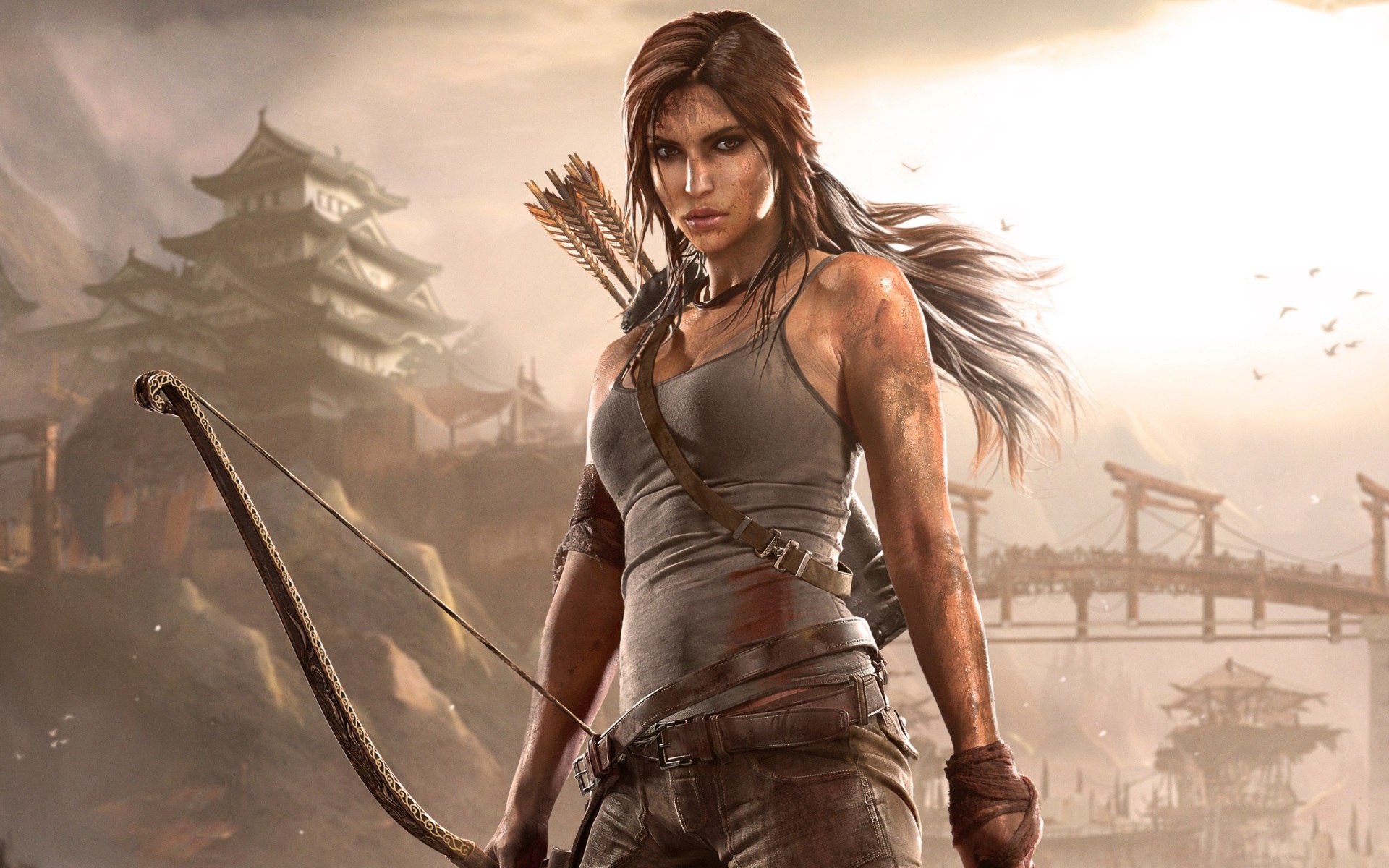 Lara Croft Tomb Raider Game - HD Wallpaper 