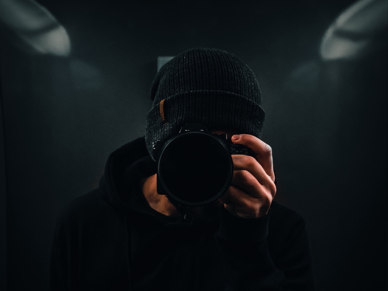 Wallpaper Photographer, Camera, Dark, Black - Photographer Background - HD Wallpaper 