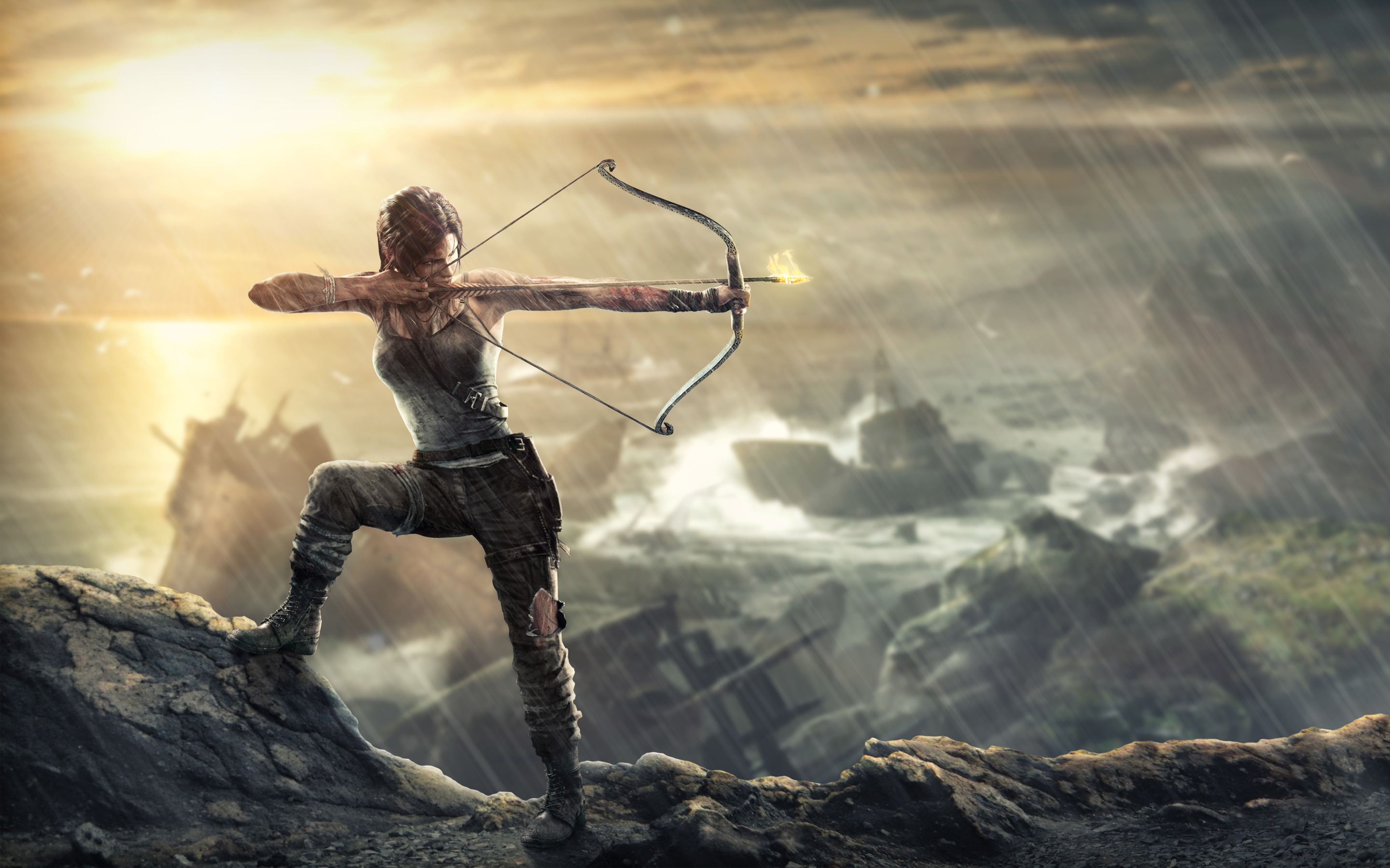 4k Wallpaper Tomb Raider - HD Wallpaper 