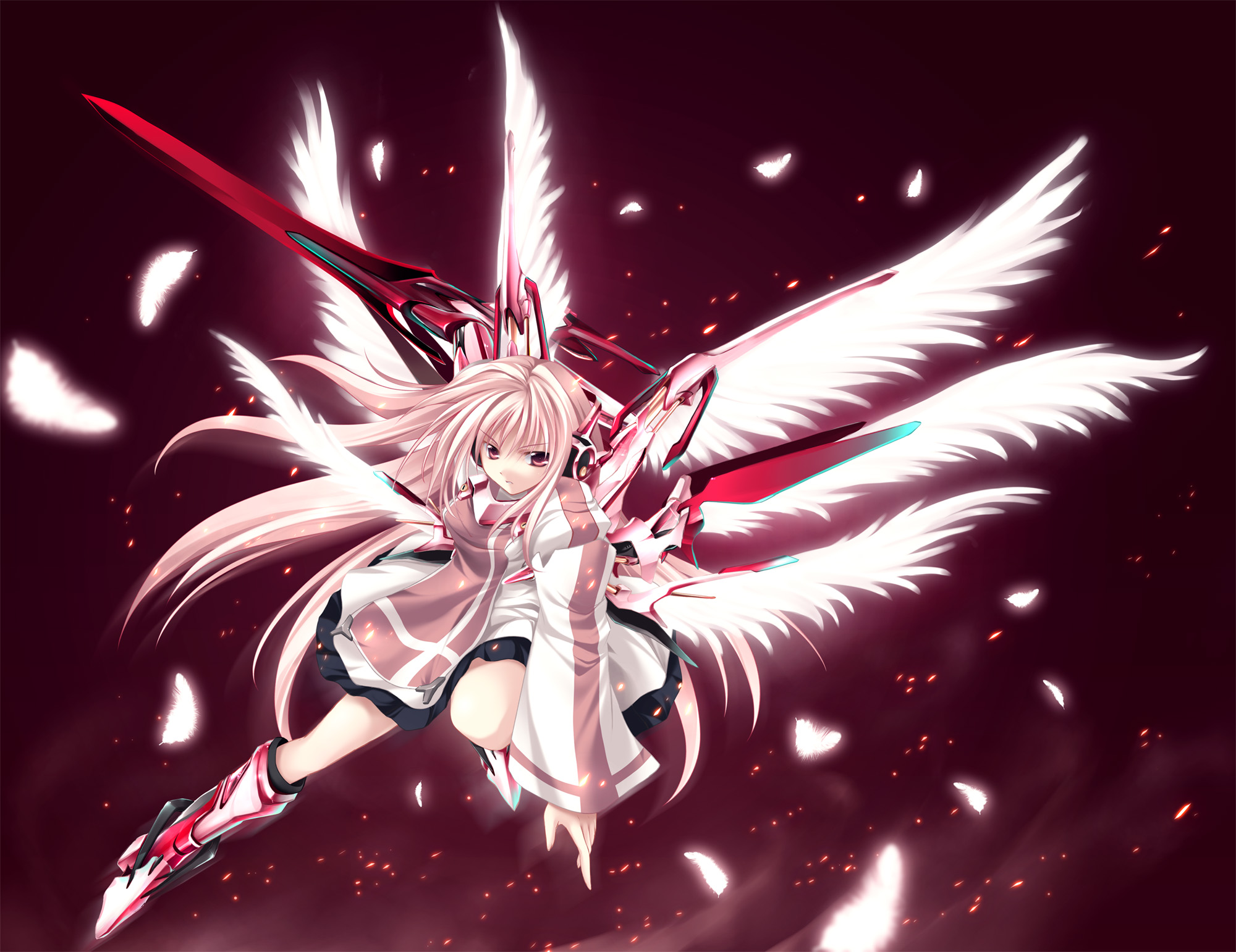 Angel Download Wallpaper - Cool Anime Angels - HD Wallpaper 