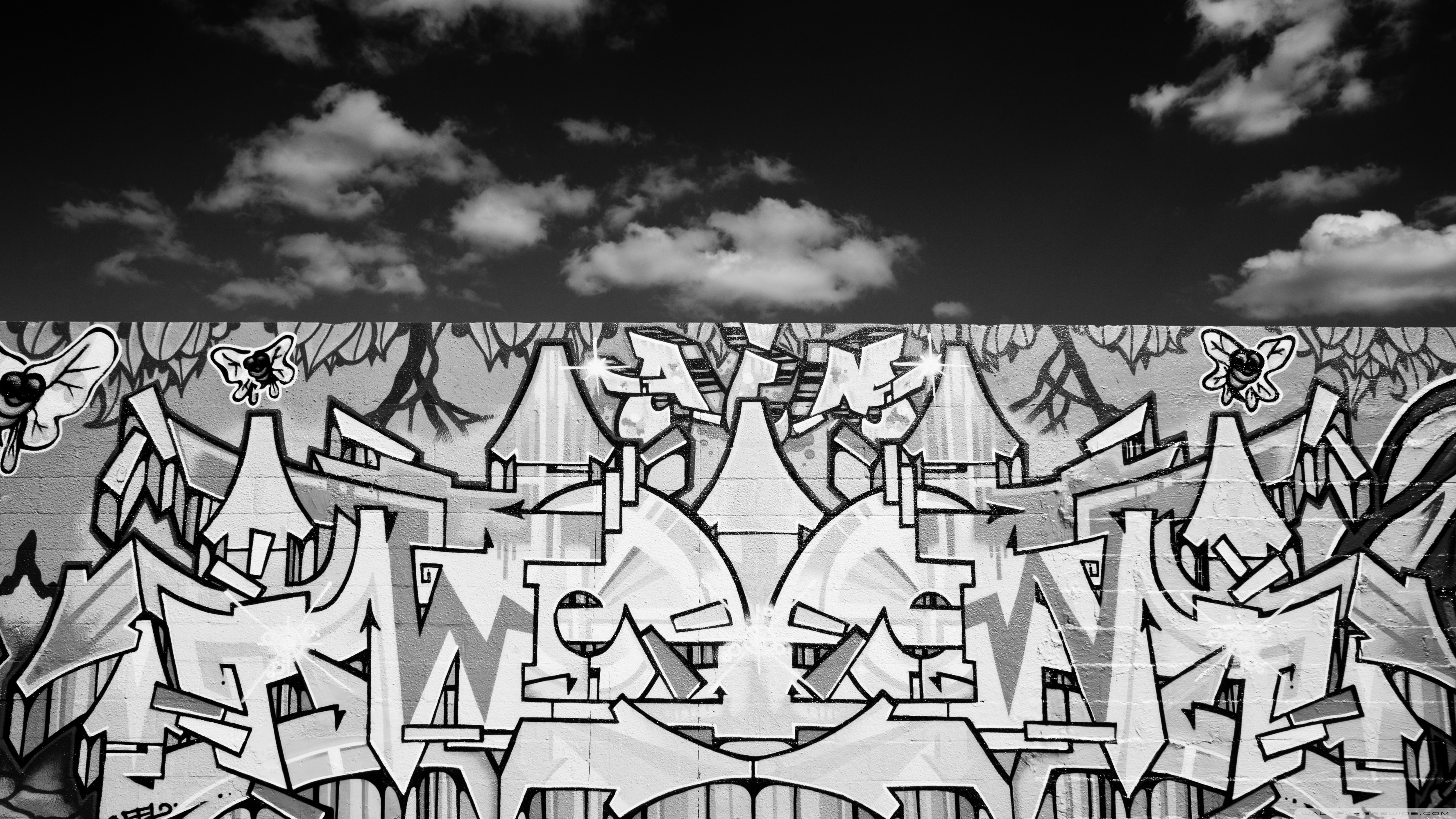 Graffiti Black And White Wallpaper Free On Hd Wallpaper - White Background Hd Graffiti - HD Wallpaper 