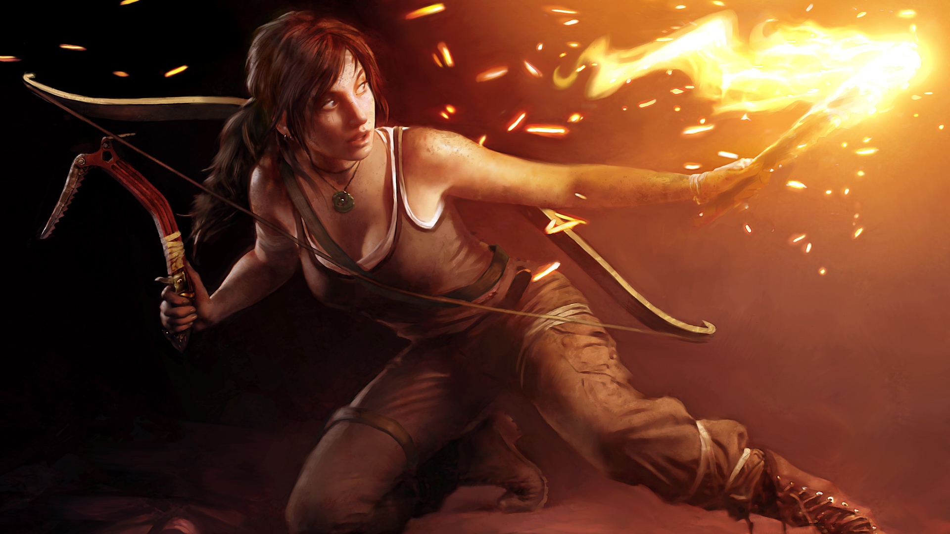 Tomb Raider 2013 Art - HD Wallpaper 