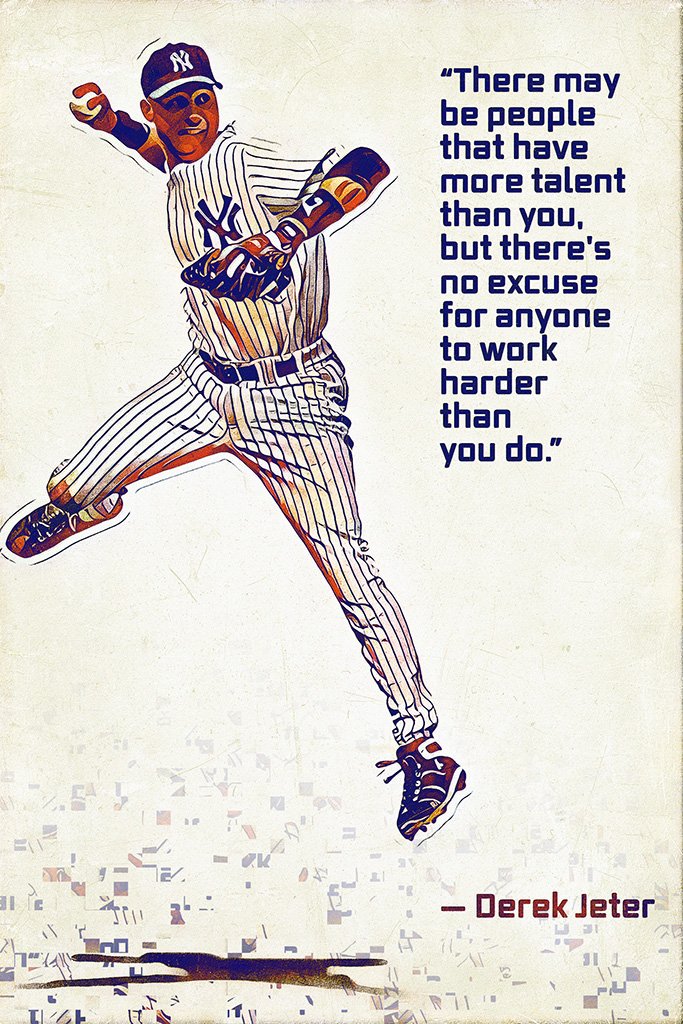 Derek Jeter Quotes Images In Collection Page - Derek Jeter Wallpaper Quotes - HD Wallpaper 