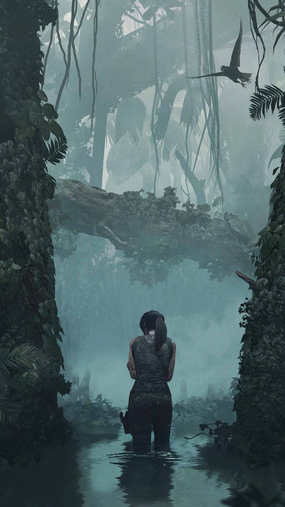 Shadow Of The Tomb Raider, Trees - Shadow Of The Tomb Raider Phone - HD Wallpaper 