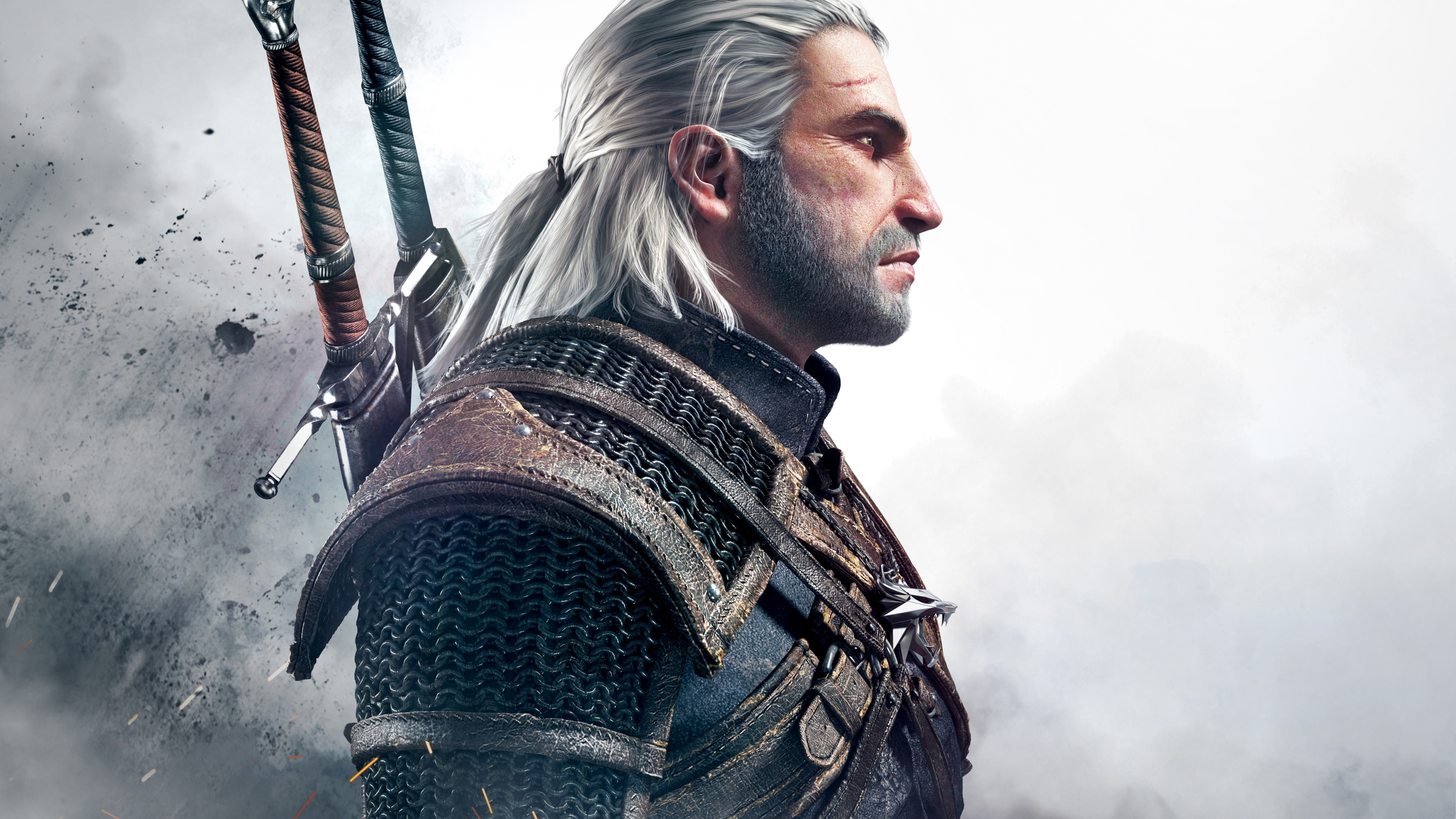 Geralt Of Rivia, The Witcher - Geralt Of Rivia 4k - HD Wallpaper 