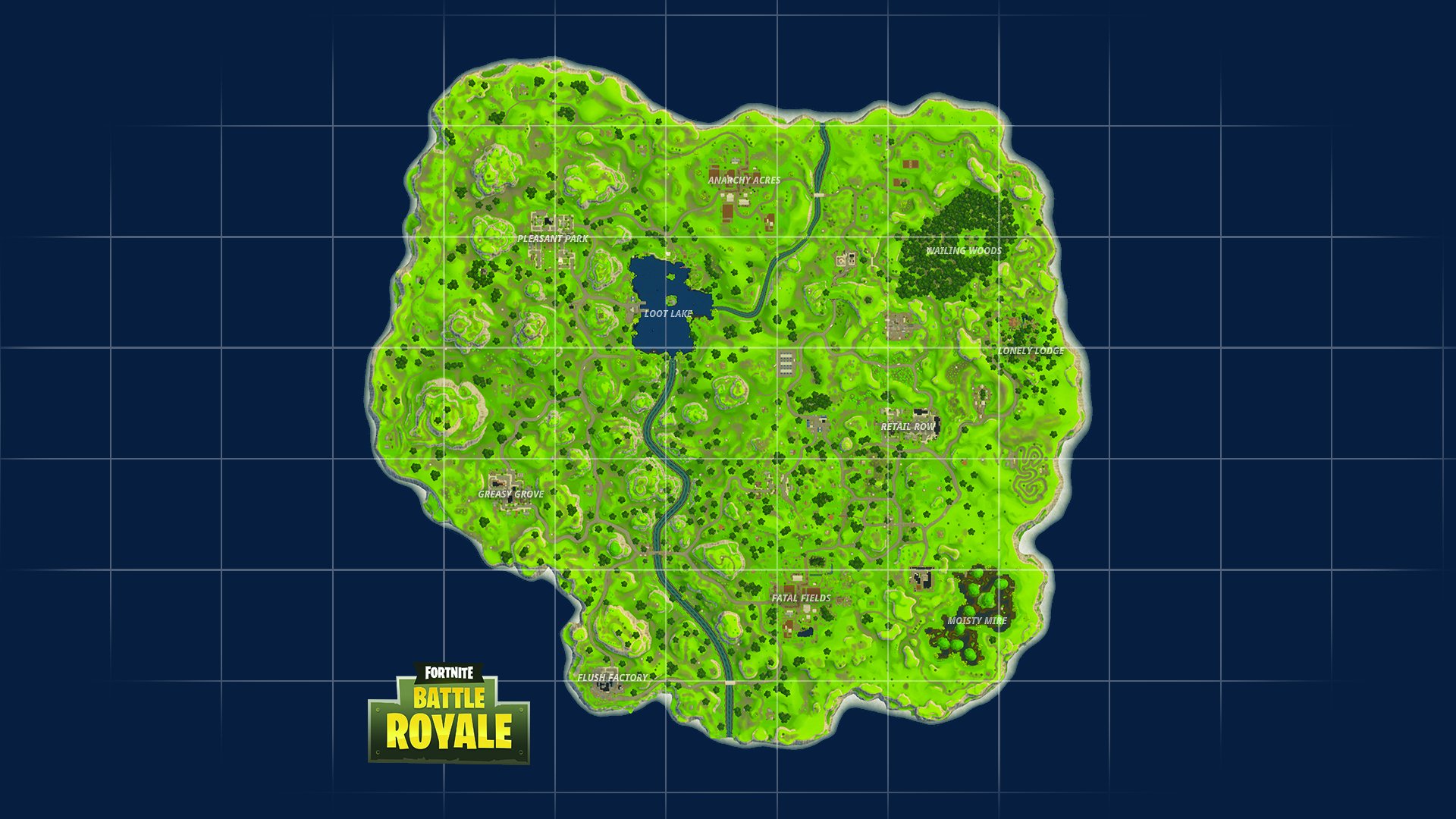 Fortnite New Map Battle Royale - HD Wallpaper 