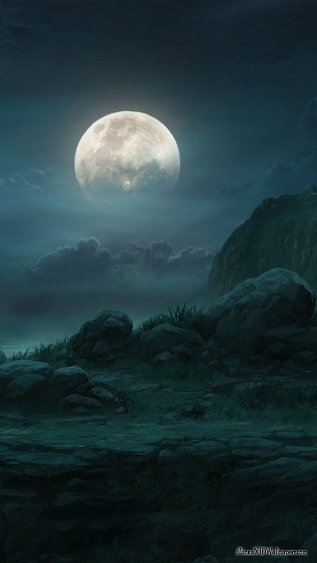Iphone Hd Wallpapers - Moon - 640x1136 Wallpaper - teahub.io