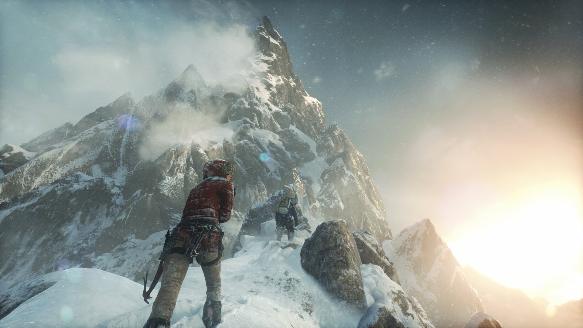 Rise Of The Tomb Raider Pc Starting - HD Wallpaper 