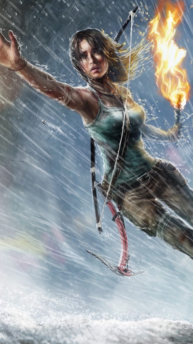 Lara Croft Tomb Raider Android Wallpaper - HD Wallpaper 