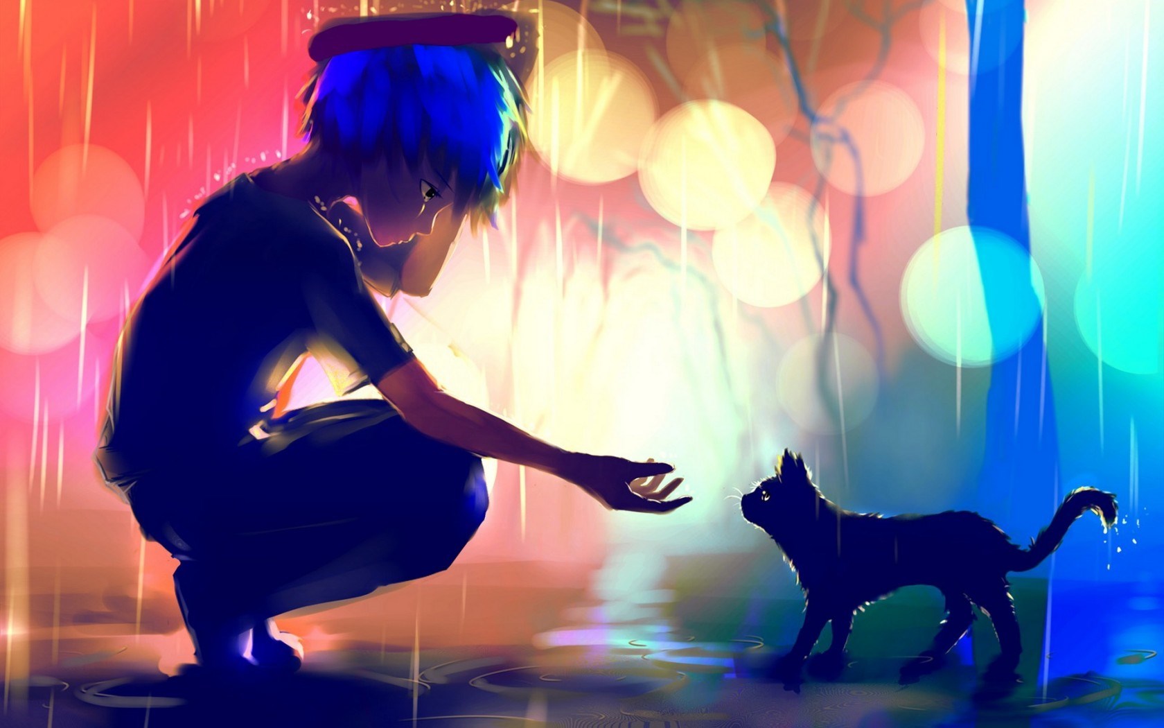 Boy Introvert Anime - HD Wallpaper 