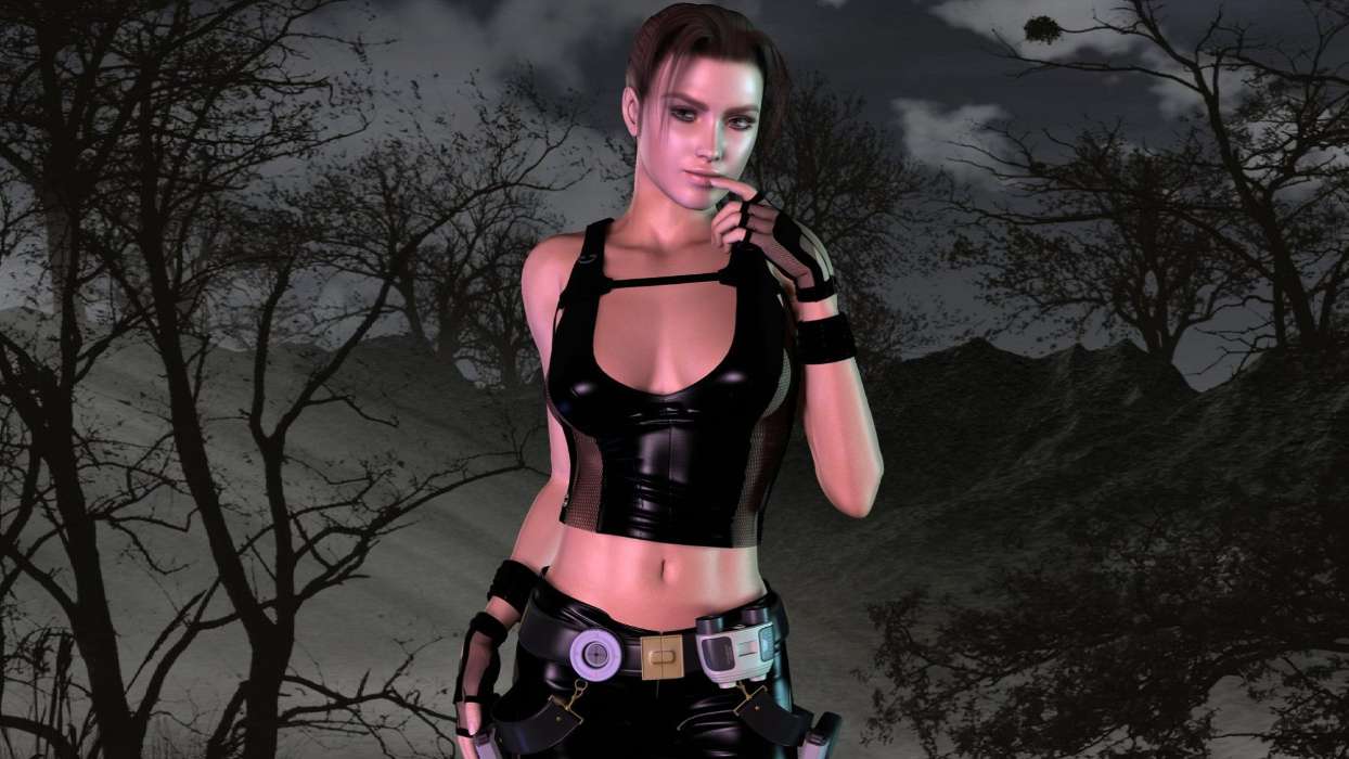 Download Mobile Wallpaper Games, Lara Croft - Latex Clothing - HD Wallpaper 