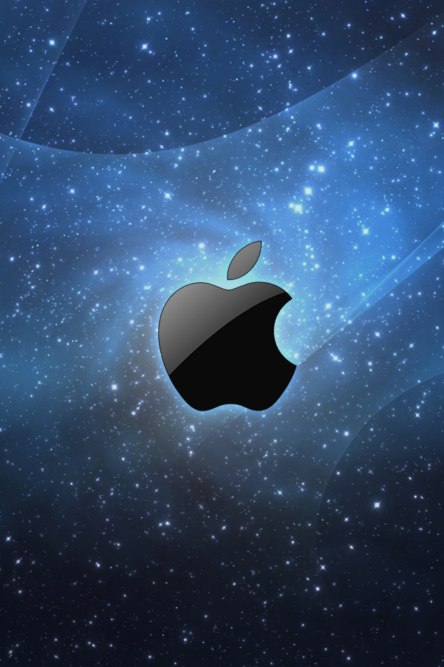 Galaxy Apple Wallpaper - Infinite Loop - HD Wallpaper 