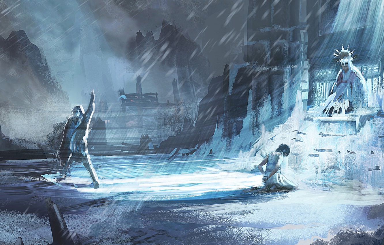 Photo Wallpaper Game, Tomb Raider, Art, Game, 2013, - Tomb Raider 2013 Concept Art - HD Wallpaper 