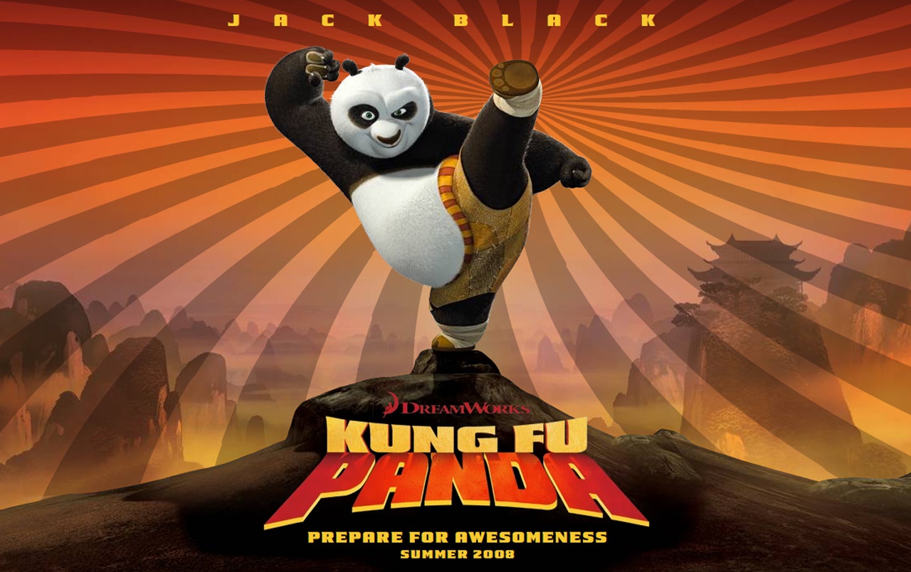Kung Fu Panda Wallpapers - Kung Fu Panda Movie Poster Hd - HD Wallpaper 