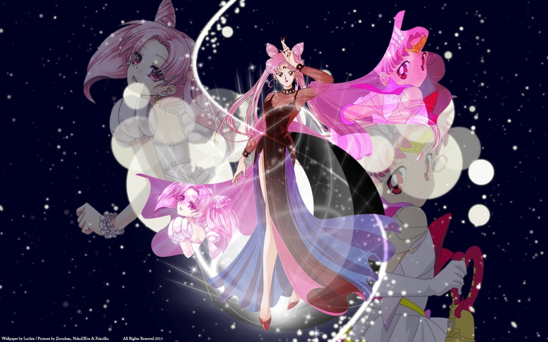 Resultado De Imagen Para Fondos De Pantalla Hd Sailor - Sailor Moon Black Lady - HD Wallpaper 