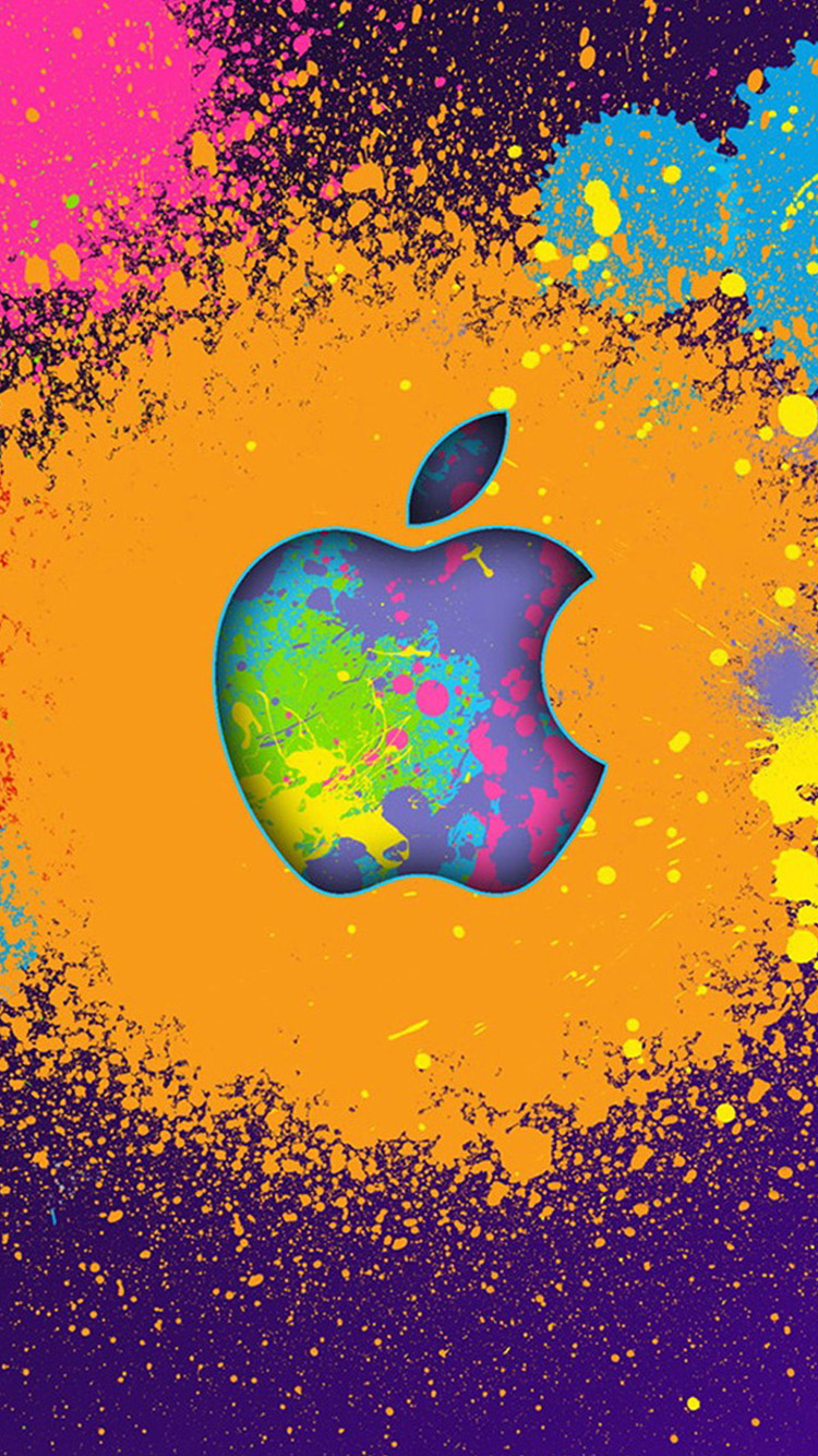 Apple Logo Hd Wallpapers For Iphone - ايفون موبايل ايفون موبايل - 750x1334  Wallpaper 